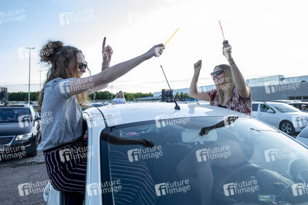 Autokonzert von Revolverheld in Erfurt