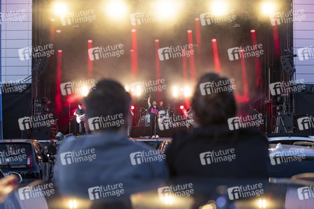 Autokonzert von Revolverheld in Erfurt