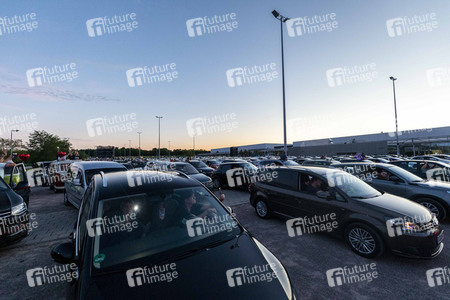 Autokonzert von Revolverheld in Erfurt