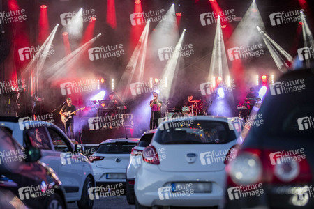 Autokonzert von Revolverheld in Erfurt