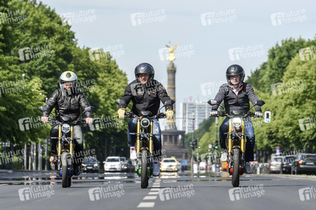 Vorstellung des Elektromotorrads eRockit in Berlin