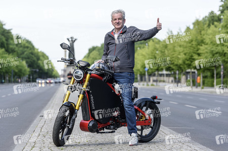 Vorstellung des Elektromotorrads eRockit in Berlin