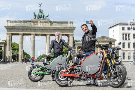 Vorstellung des Elektromotorrads eRockit in Berlin
