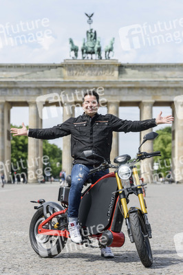 Vorstellung des Elektromotorrads eRockit in Berlin