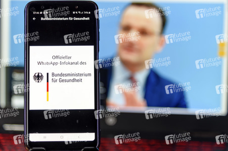 Symbolbild Offizieller WhatsApp-Infokanal des Bundesministeriums für Gesundheit