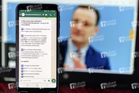 Symbolbild Offizieller WhatsApp-Infokanal des Bundesministeriums für Gesundheit