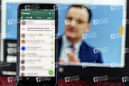 Symbolbild Offizieller WhatsApp-Infokanal des Bundesministeriums für Gesundheit