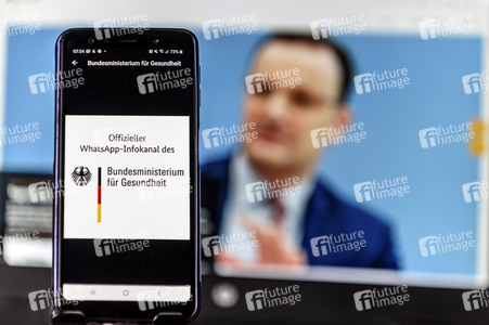 Symbolbild Offizieller WhatsApp-Infokanal des Bundesministeriums für Gesundheit