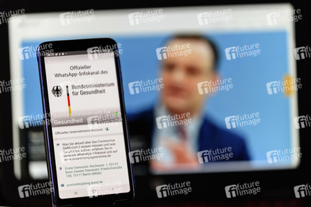 Symbolbild Offizieller WhatsApp-Infokanal des Bundesministeriums für Gesundheit