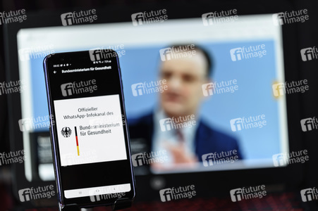 Symbolbild Offizieller WhatsApp-Infokanal des Bundesministeriums für Gesundheit