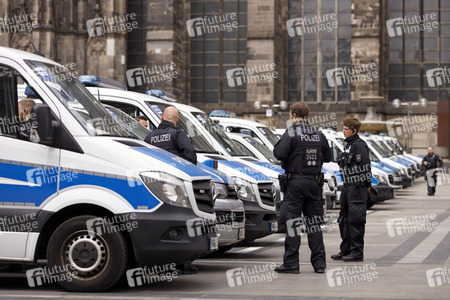 Corona-Demo in Köln