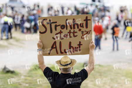 Corona-Demo in Köln