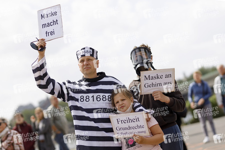 Corona-Demo in Köln