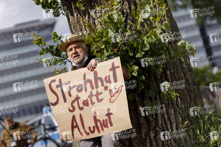 Corona-Demo in Köln