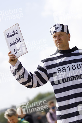 Corona-Demo in Köln