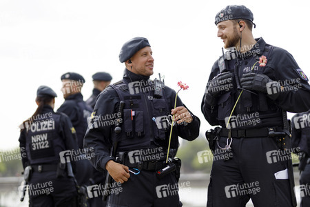 Corona-Demo in Köln