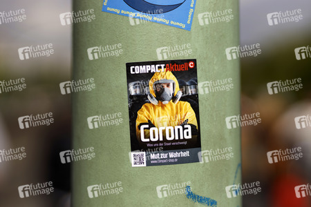 Corona-Demo in Köln