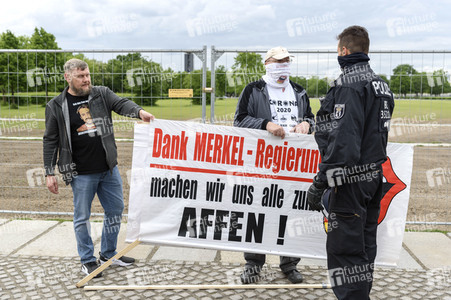 Corona-Demos in Berlin