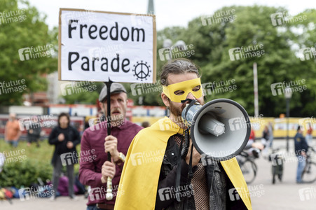 Corona-Demos in Berlin