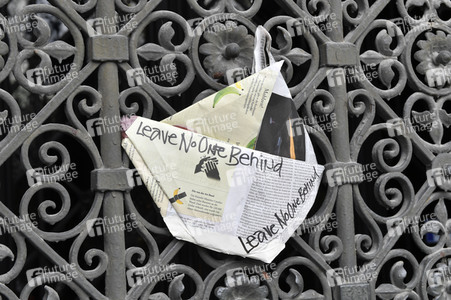 Protest gegen Flüchtlingspolitik in Berlin