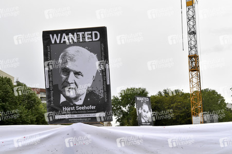 Protest gegen Flüchtlingspolitik in Berlin