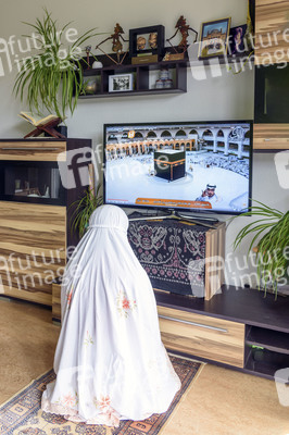 Symbolfoto Digital gemeinsam beten