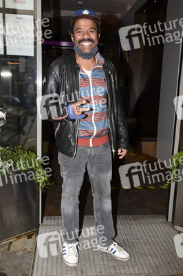 Fototermin mit Simon Pearce und Moses Wolff in München