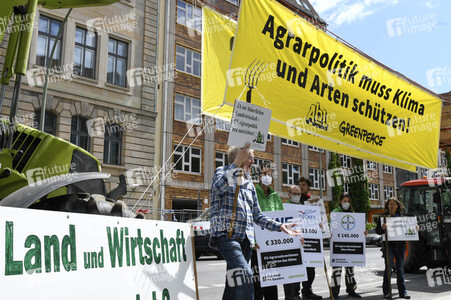 Demo europäische Agrarpolitik in Berlin