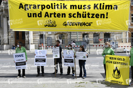 Demo europäische Agrarpolitik in Berlin