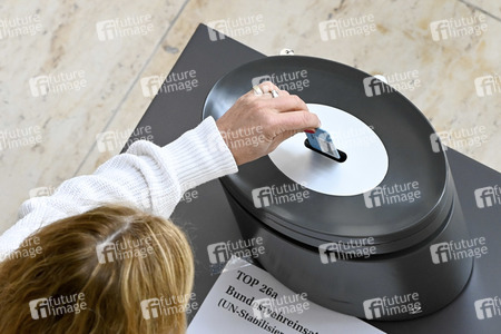 Symbolfoto namentliche Abstimmung