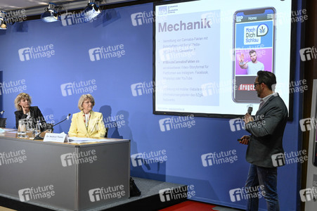 Pressekonferenz zum Cannabis-Concept-Contest in Berlin
