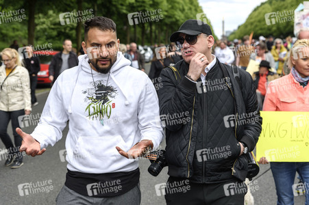 Corona-Demos in Berlin