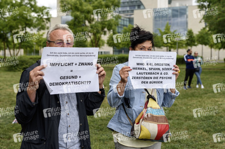 Corona-Demos in Berlin