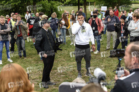 Corona-Demos in Berlin