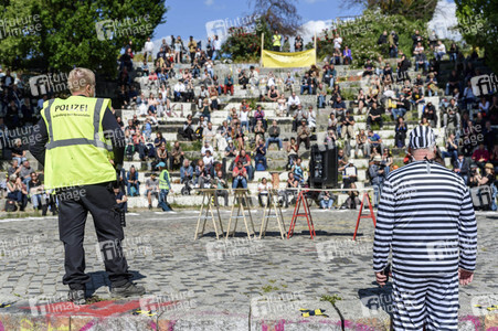 Corona-Demos in Berlin