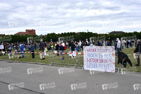 Demonstration gegen die Coronamaßnahmen in München