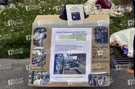 Demonstration gegen die Coronamaßnahmen in München
