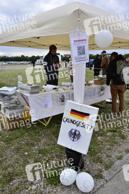 Demonstration gegen die Coronamaßnahmen in München
