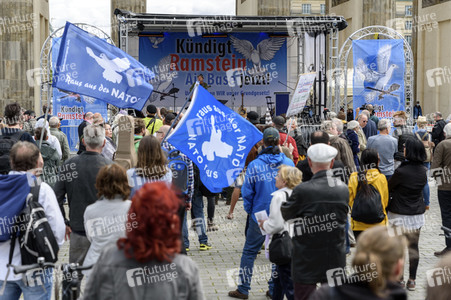 Ramstein Demo in Berlin