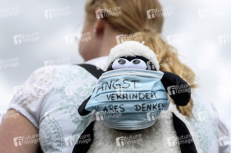 Ramstein Demo in Berlin