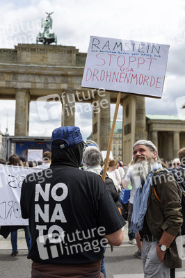 Ramstein Demo in Berlin