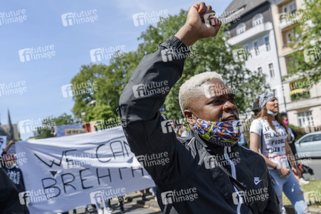 Gedenk-Demonstration zum Mord an George Floyd