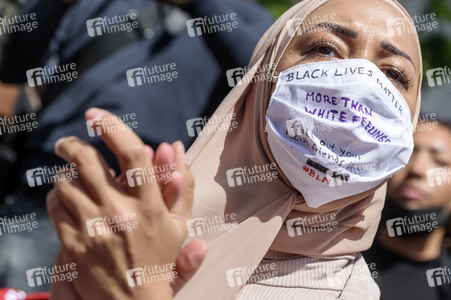 Gedenk-Demonstration zum Mord an George Floyd