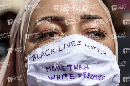 Gedenk-Demonstration zum Mord an George Floyd