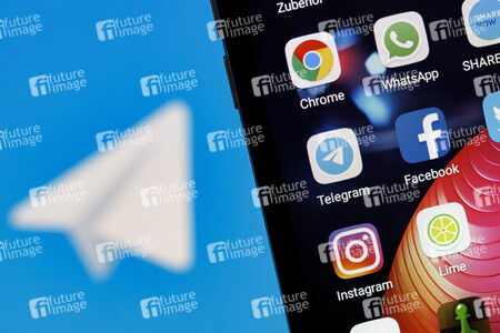 Symbolfoto Telegram