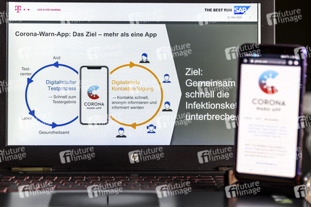 Symbolbild Corona-Warn-App