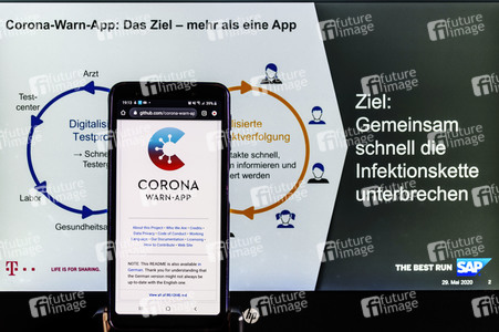 Symbolbild Corona-Warn-App