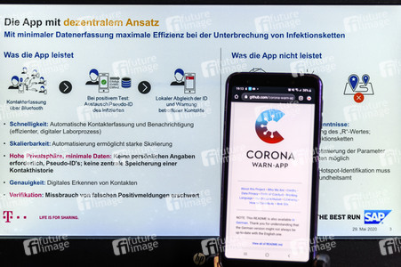 Symbolbild Corona-Warn-App