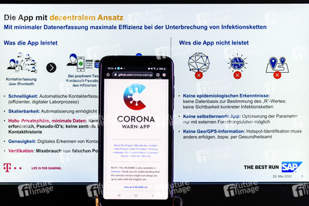Symbolbild Corona-Warn-App