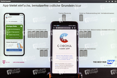 Symbolbild Corona-Warn-App